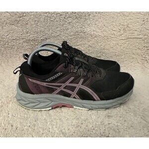 Asics Gel Venture 9 Black Summer Dune Trail Running Shoes Sneakers Women’s 8.5